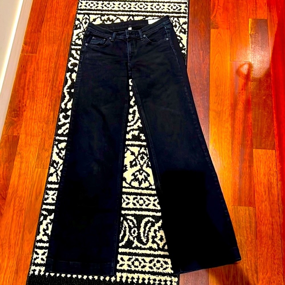 Rag & Bone Wide Leg Jeans size 27 pre-owned great condition
